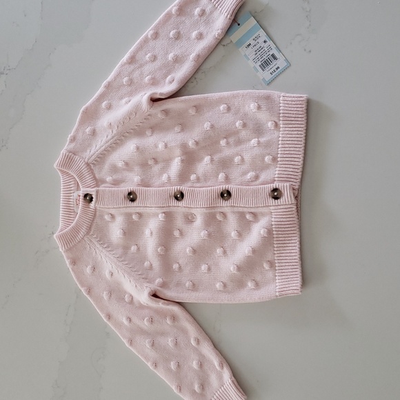 Cat & Jack 12 Month Girls Sweater Set - Picture 3 of 4